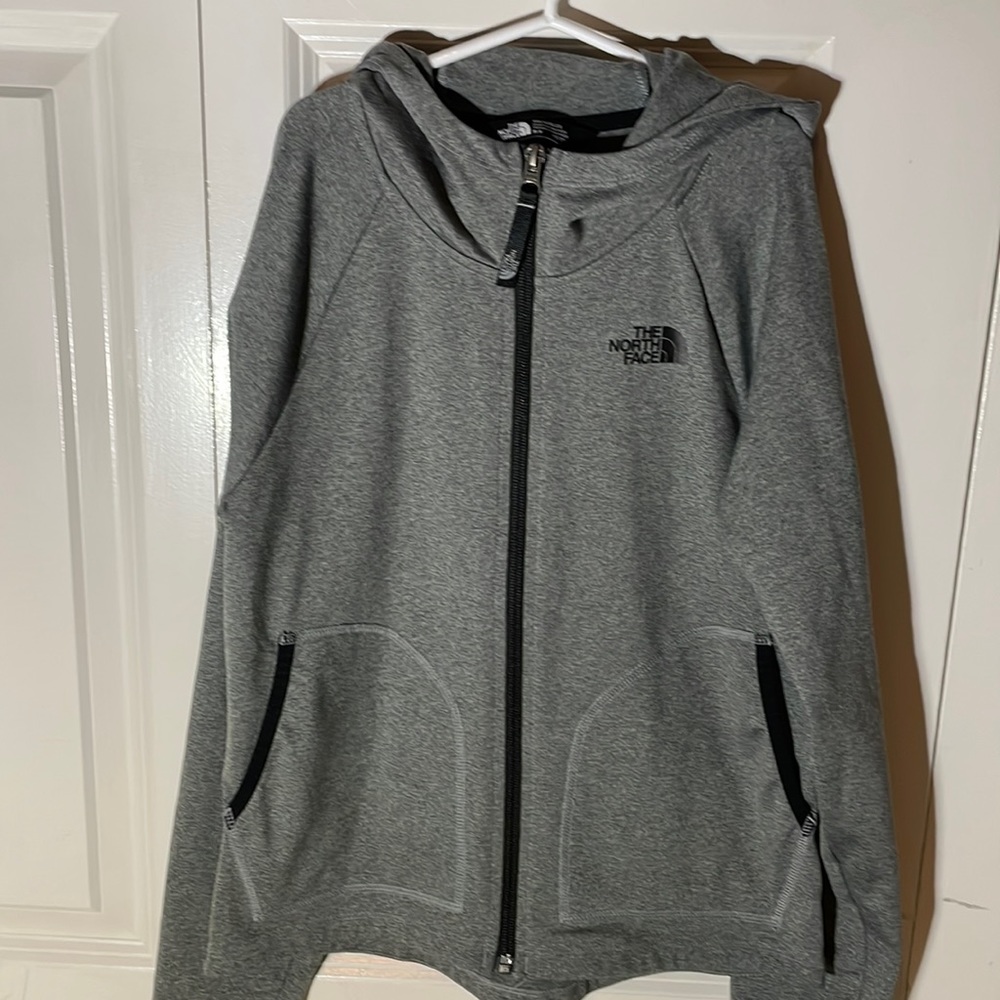 The North Face Grey Sweatshirt Girls Size M